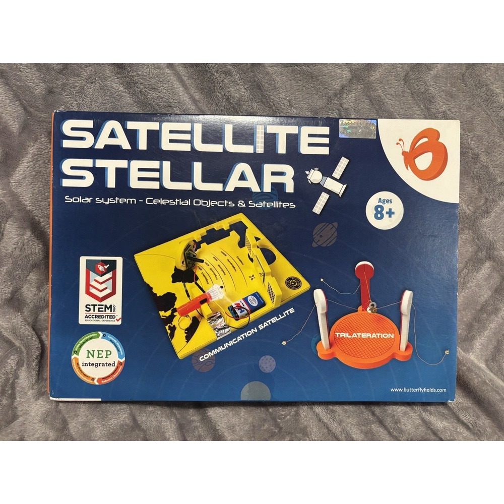Butterfly Edufields Satellite Stellar‎ STEM Toys Kit 299 Communication Science